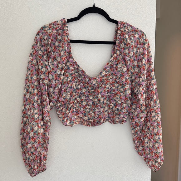 Billabong Tops - Billabong Multicolor Floral Blouse